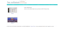 Desktop Screenshot of las-solanas.com
